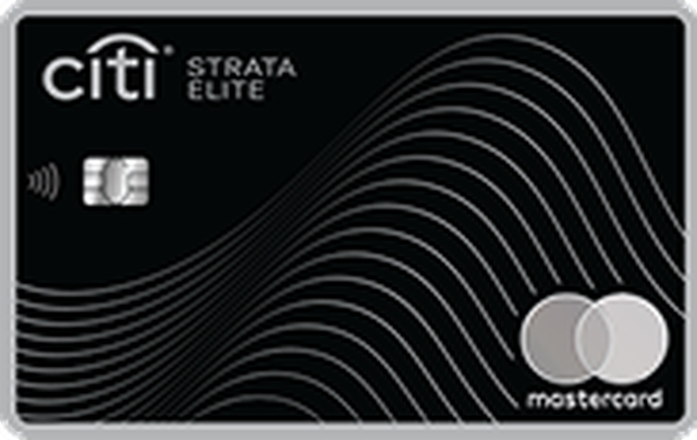 CitiBank Strata Elite card